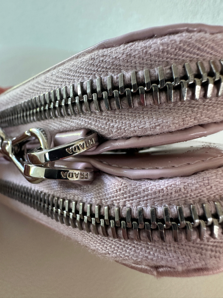 Prada Satin Crystal mini Triangel Bag