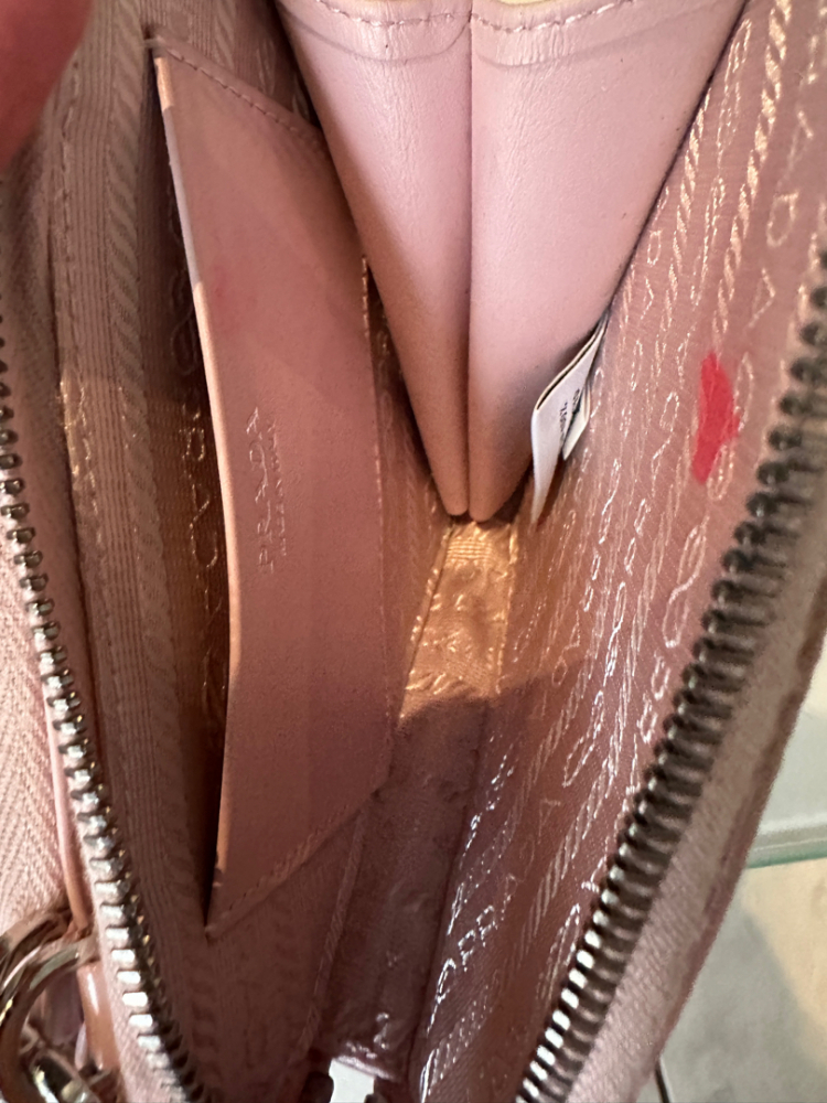 Prada Satin Crystal mini Triangel Bag