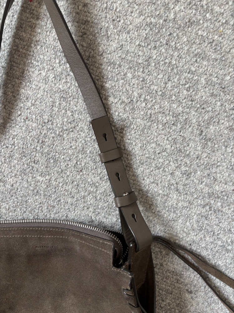 All Saints Sac à bandoulière en daim Mori