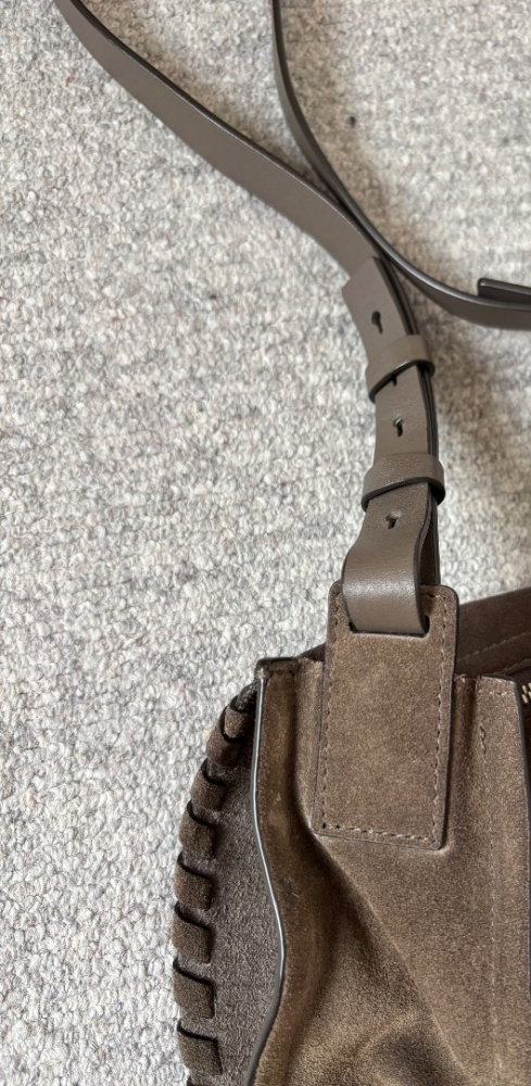 All Saints Sac à bandoulière en daim Mori