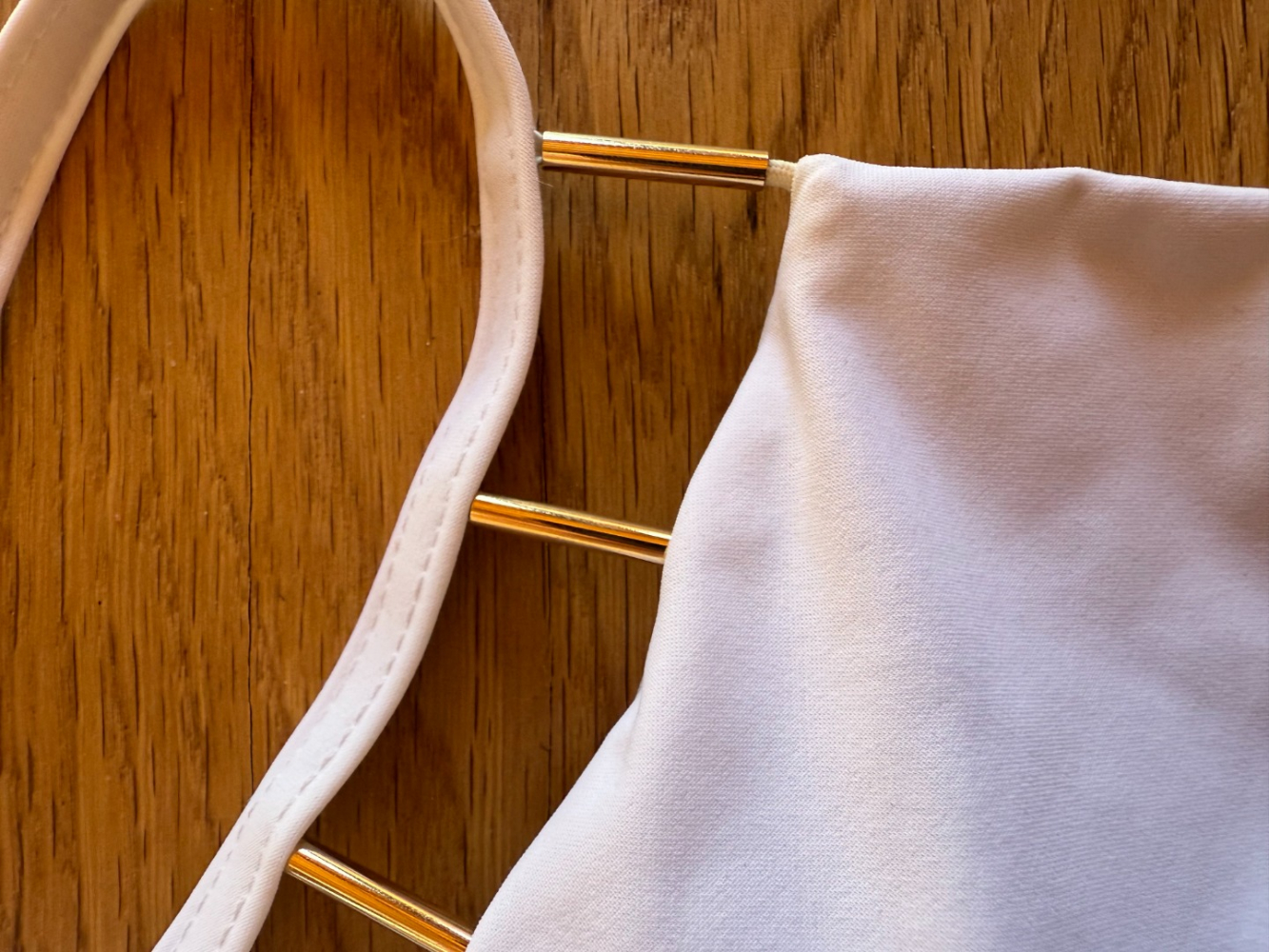 Evarae Perlenbesetzter Neckholder-Bikini