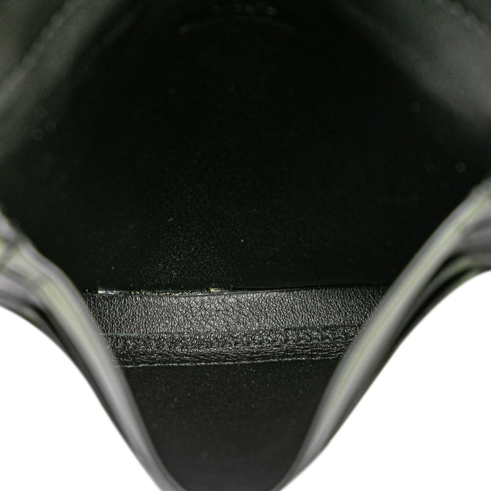 Loewe B LOEWE Yellow Neon Yellow Calf Leather Small Smooth skin Smiley Heel Crossbody Spain