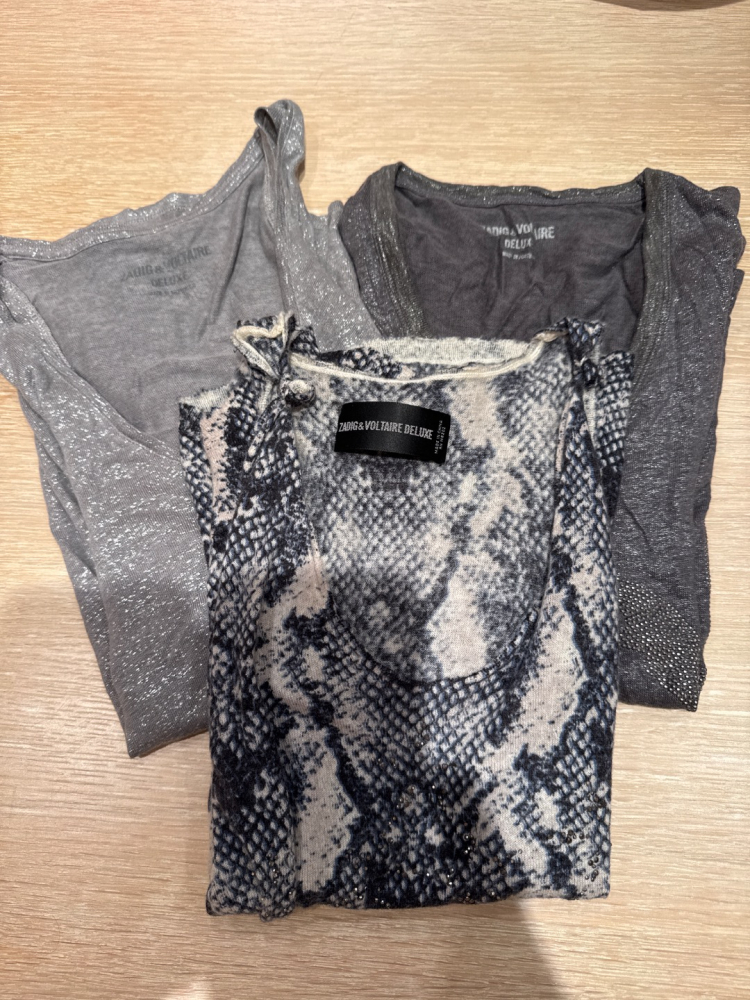 Zadig & Voltaire 3er-Set Tops