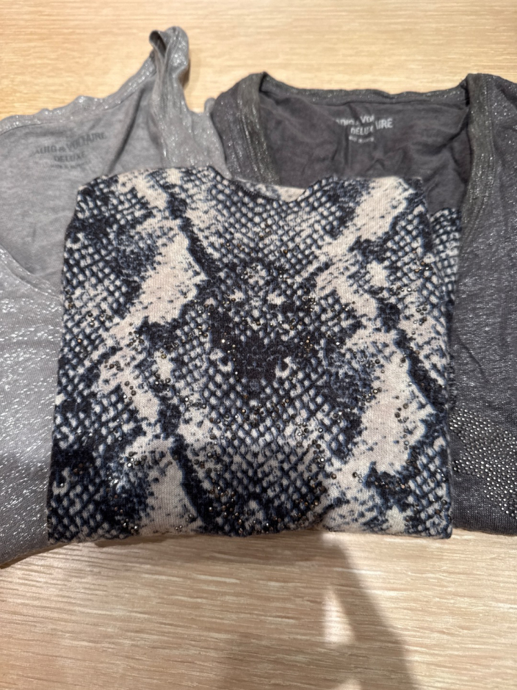 Zadig & Voltaire 3er-Set Tops