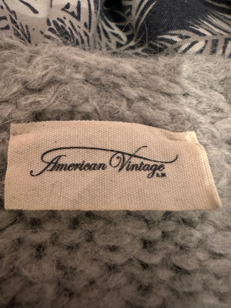 American Vintage Graue Weste