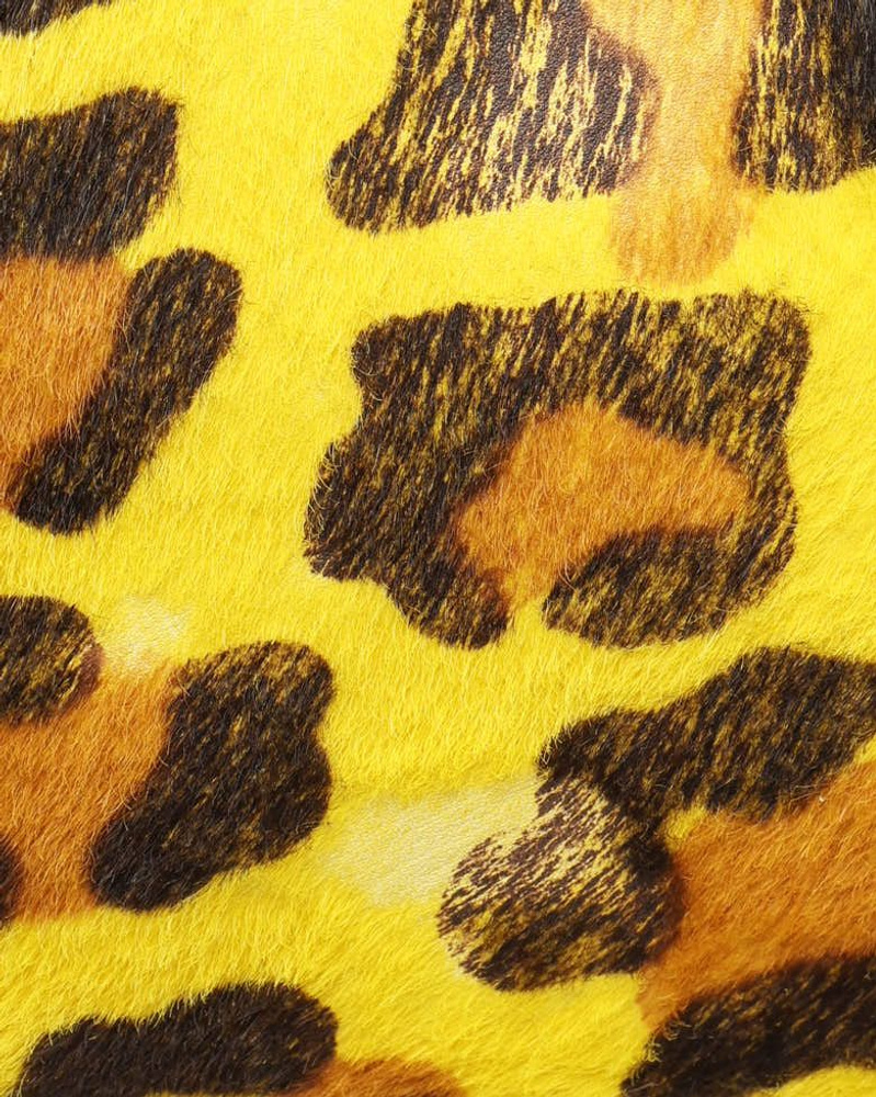 Prada Leopard Twin Pocket Handbag