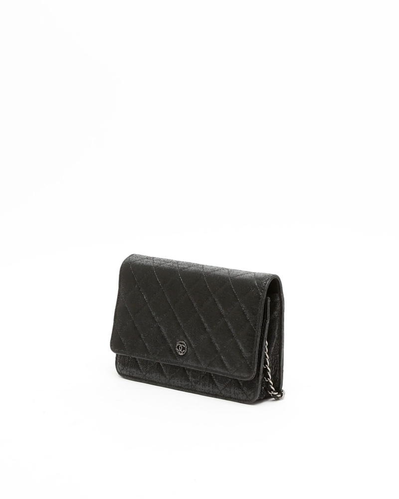 Chanel Shimmery Wallet On Chain Bag