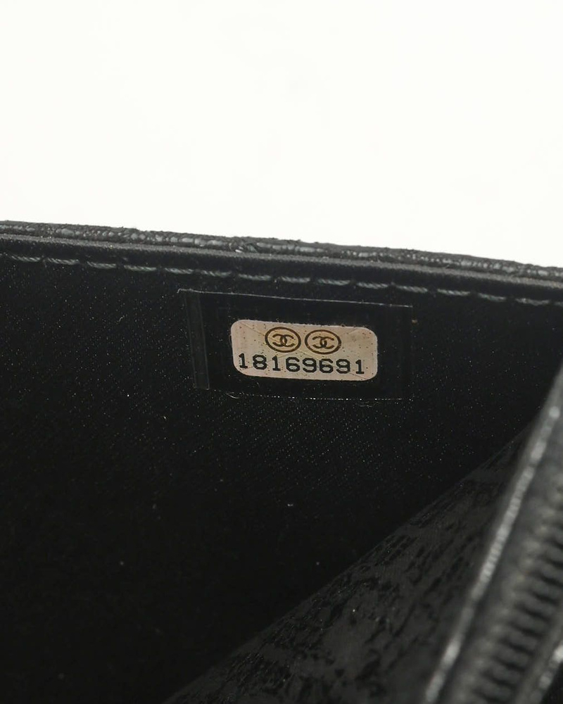 Chanel Shimmery Wallet On Chain Bag