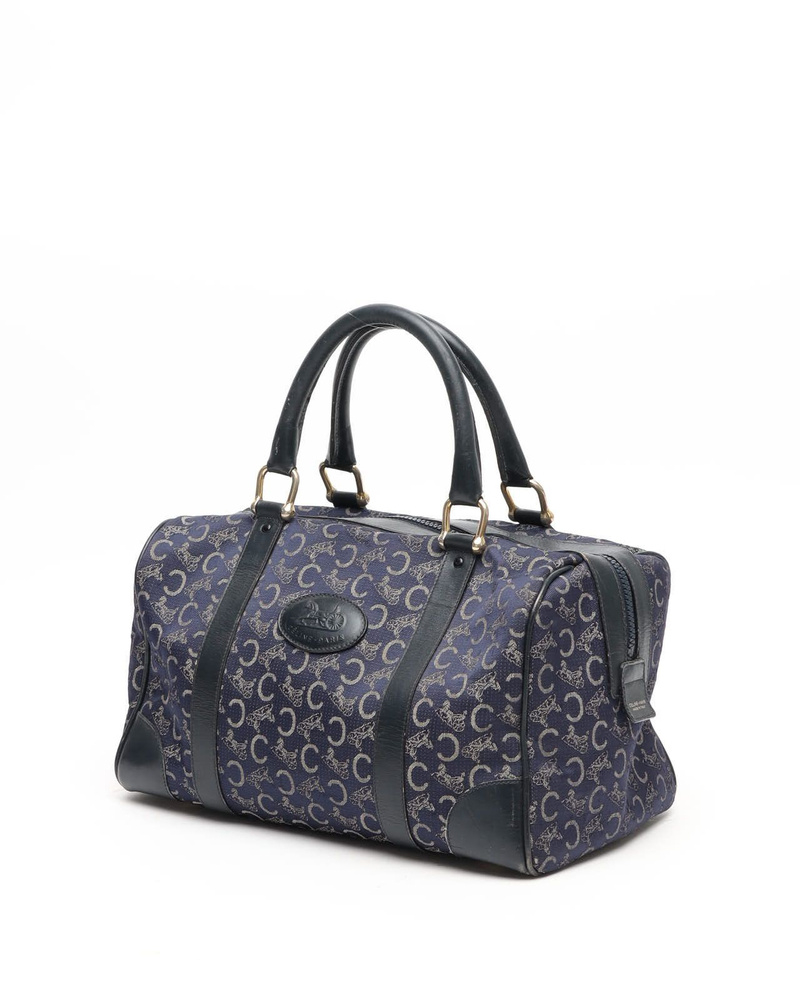 Celine Céline Macadam Boston Bag