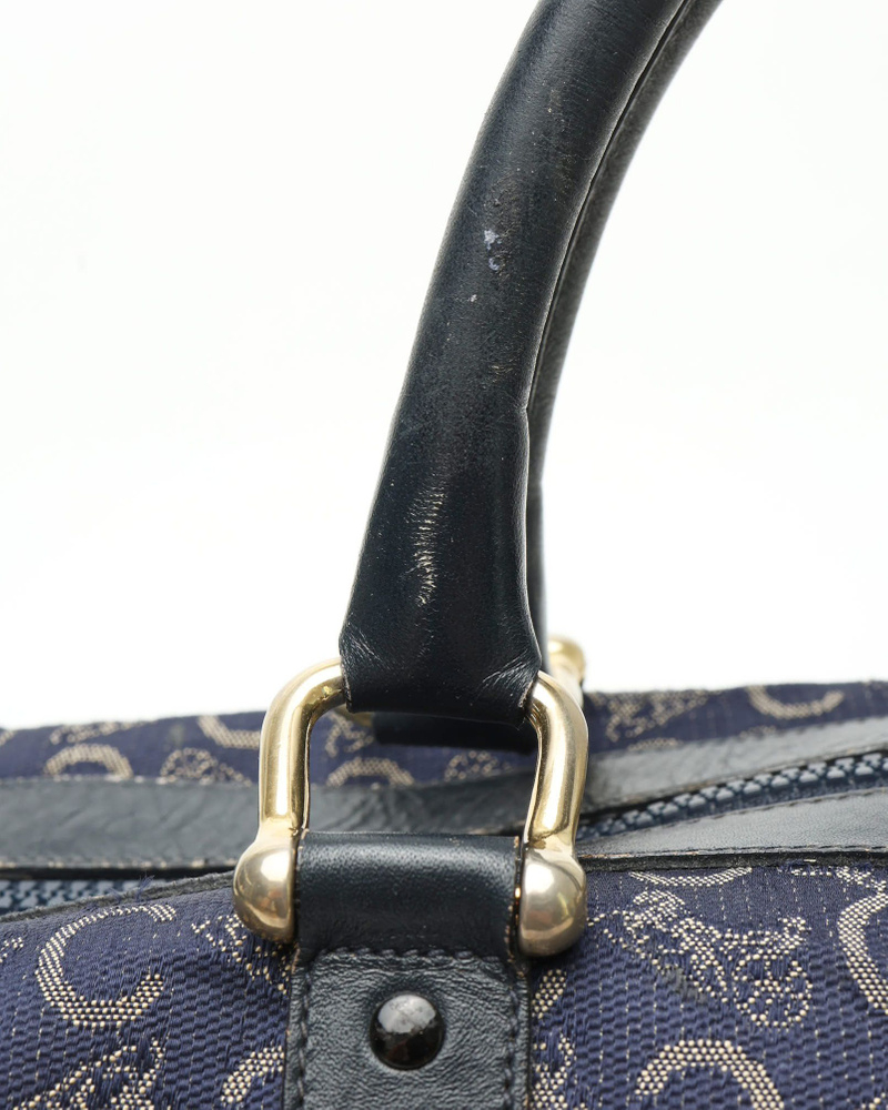 Celine Céline Macadam Boston Bag