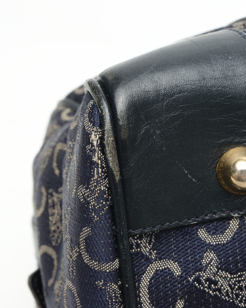 Celine Céline Macadam Boston Bag