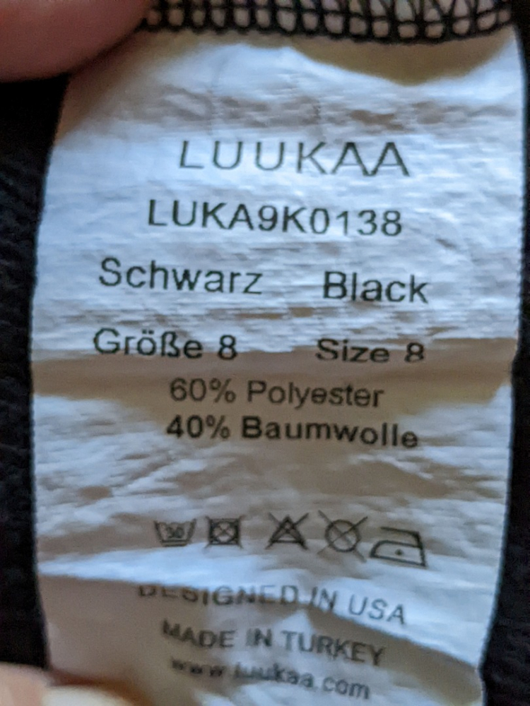 LUUKAA Stylée et confortable tunique Lagenlook XXL