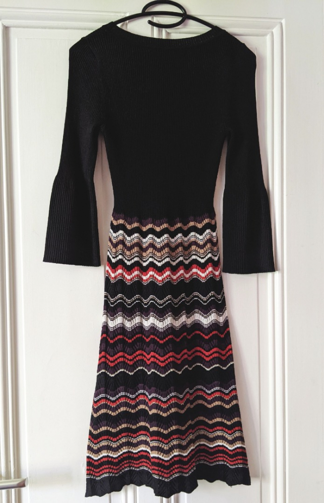 Nine West Robe en maille dans l'esprit Missoni XS