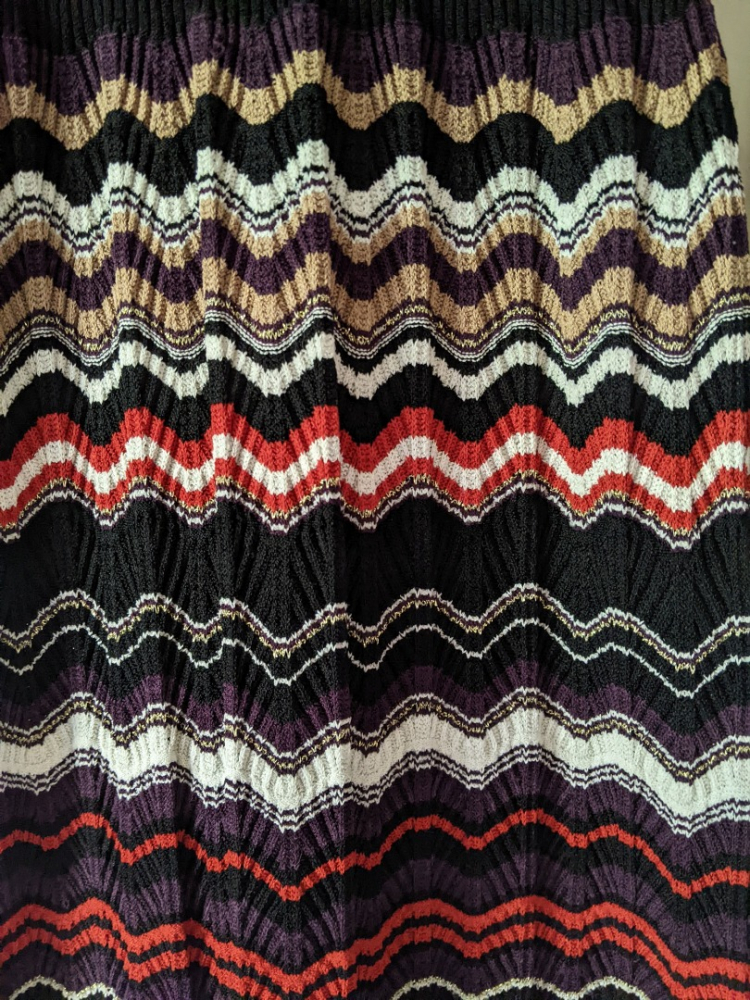 Nine West Robe en maille dans l'esprit Missoni XS