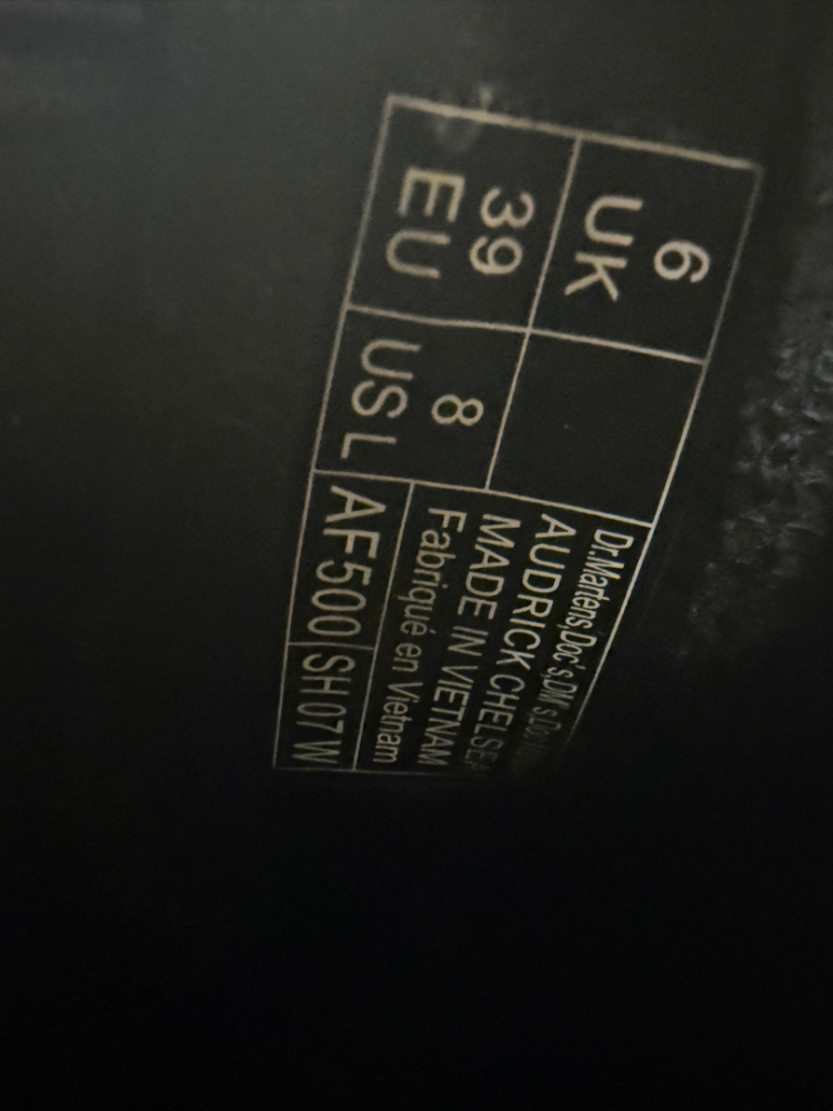 Dr. Martens Leder Stiefel