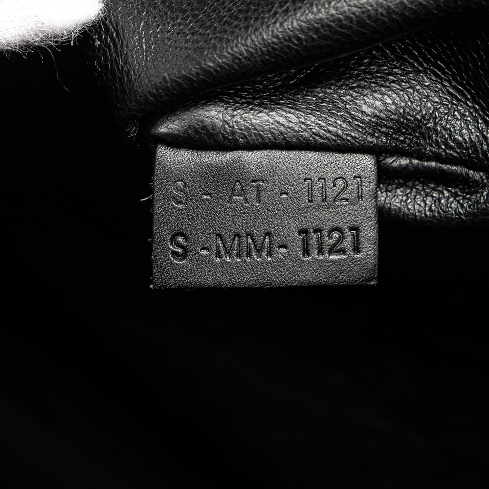 Celine B Celine Brown Light Beige Canvas Fabric Mini Tricolor Luggage Tote Italy