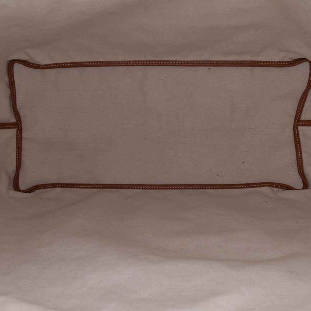 Goyard B Goyard Black Coated Canvas Fabric Goyardine Saint Louis GM France