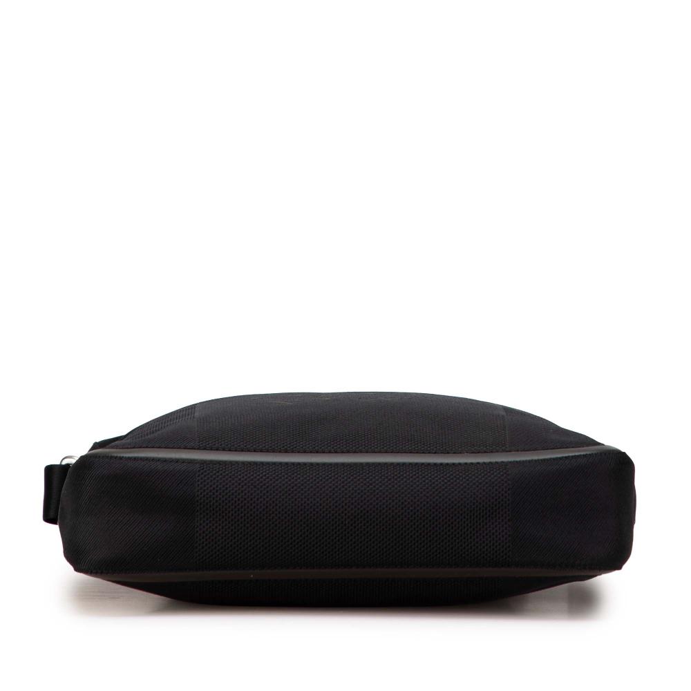 Louis Vuitton B Louis Vuitton Black Canvas Fabric Damier Geant Compagnon France