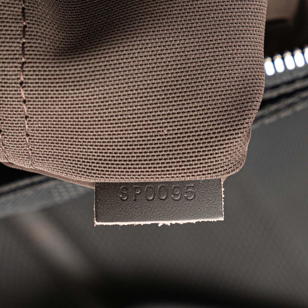 Louis Vuitton B Louis Vuitton Black Canvas Fabric Damier Geant Compagnon France