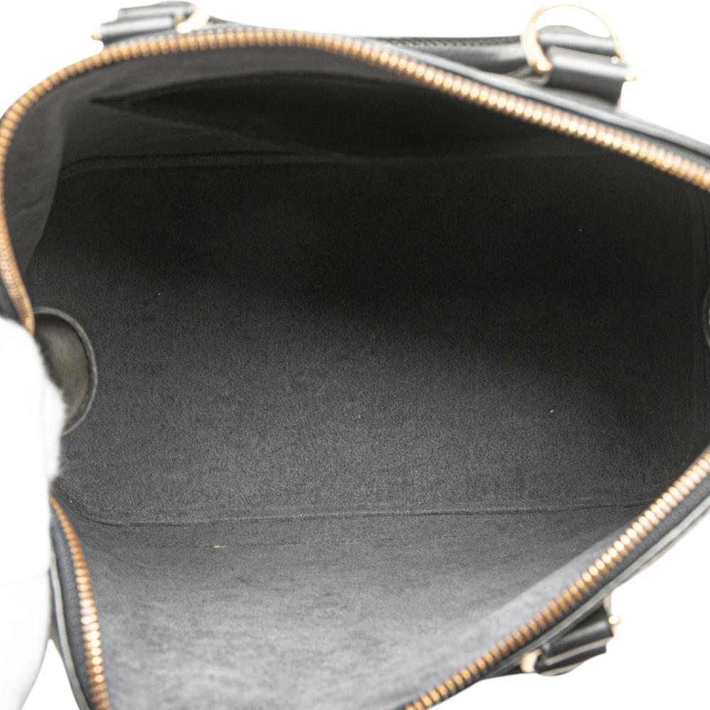 Louis Vuitton B Louis Vuitton Black Epi Leather Leather Epi Alma PM France