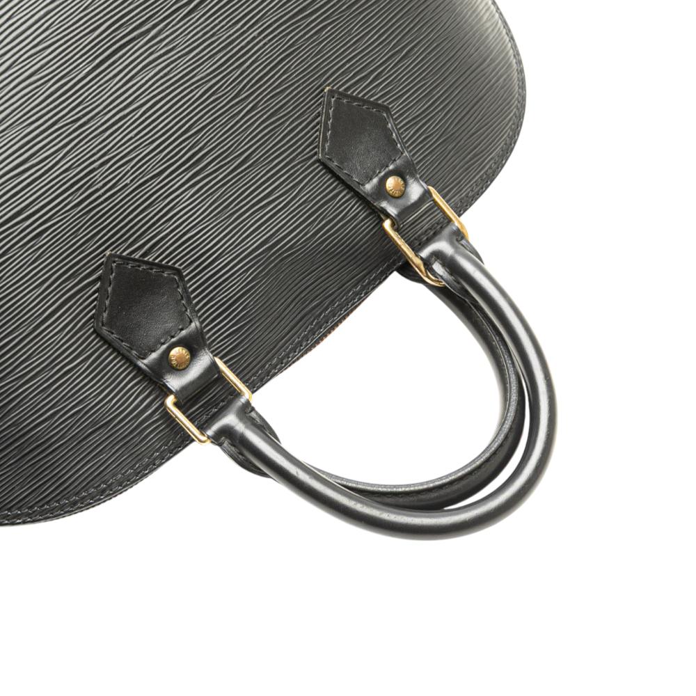 Louis Vuitton B Louis Vuitton Black Epi Leather Leather Epi Alma PM France