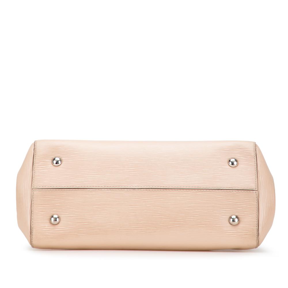 Louis Vuitton B Louis Vuitton Brown Beige Epi Leather Leather Epi Marly MM France