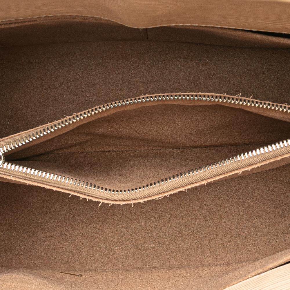 Louis Vuitton B Louis Vuitton Brown Beige Epi Leather Leather Epi Marly MM France