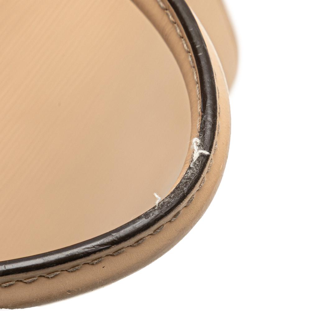 Louis Vuitton B Louis Vuitton Brown Beige Epi Leather Leather Epi Marly MM France