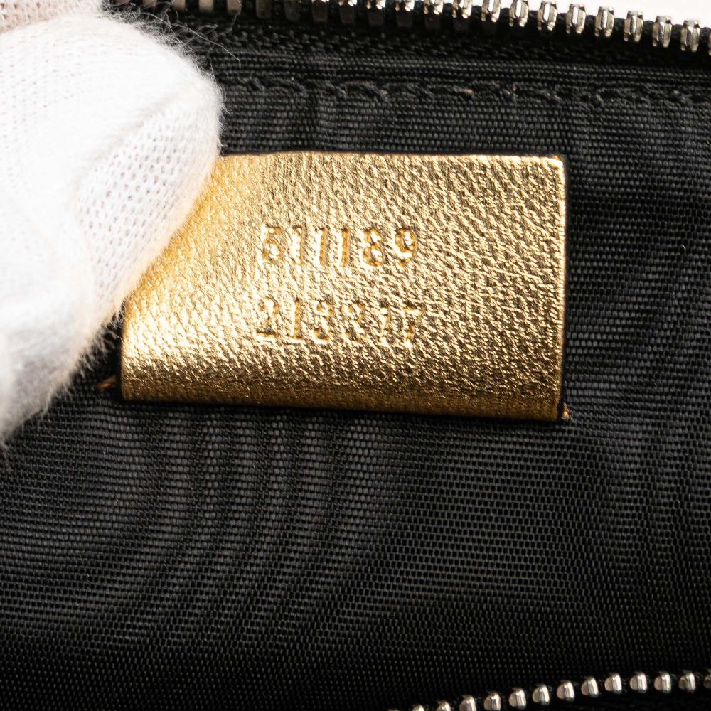 Gucci B Gucci Gold Calf Leather Mini skin Guccy Sega Crossbody Italy