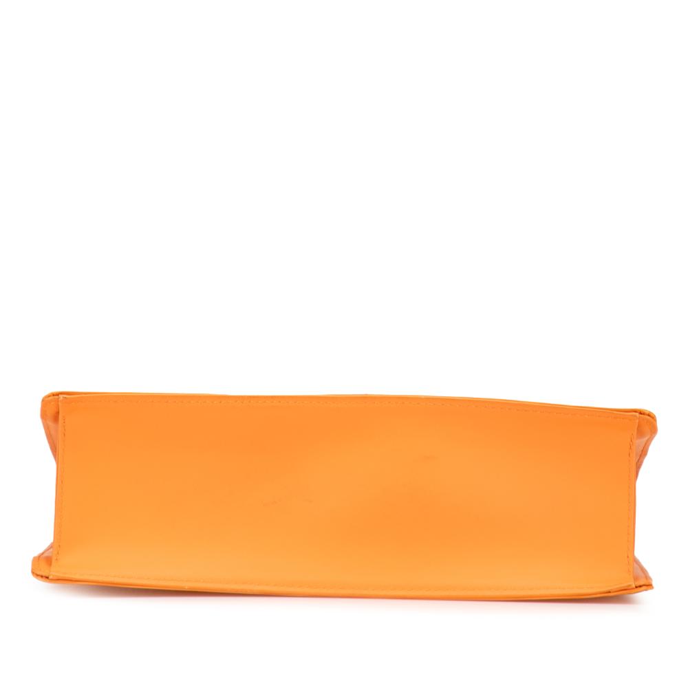 Louis Vuitton B Louis Vuitton Orange Epi Leather Leather Epi Sac Plat PM France