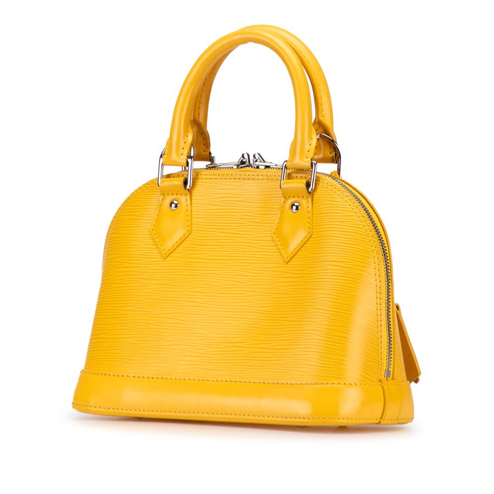 Louis Vuitton AB Louis Vuitton Yellow Epi Leather Leather Epi Alma BB France