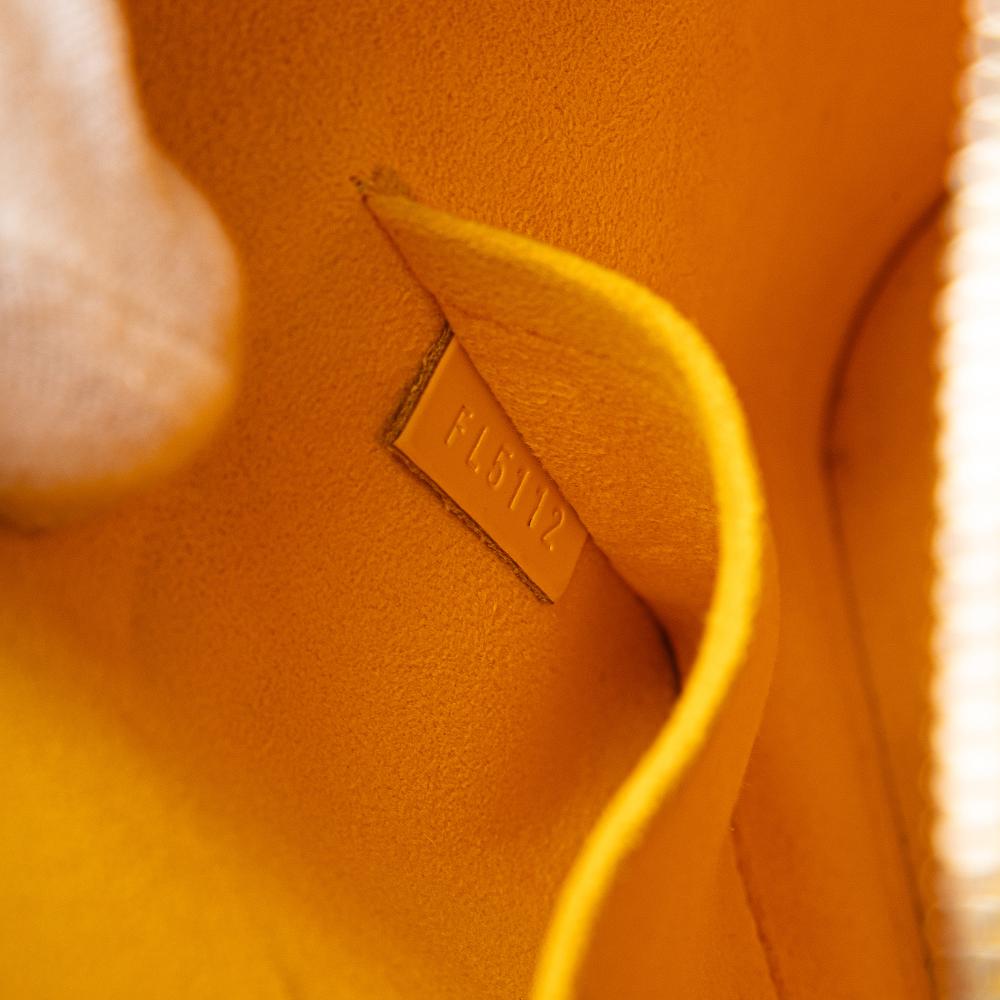 Louis Vuitton AB Louis Vuitton Yellow Epi Leather Leather Epi Alma BB France
