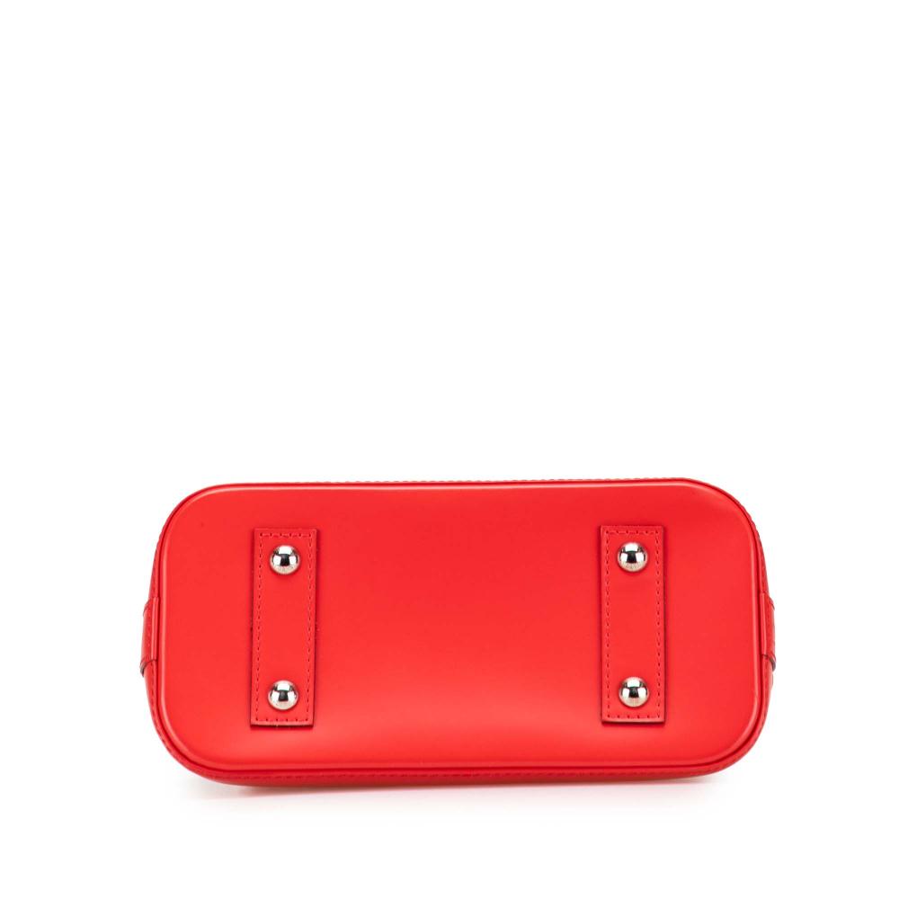 Louis Vuitton B Louis Vuitton Red Epi Leather Leather Epi Alma BB France