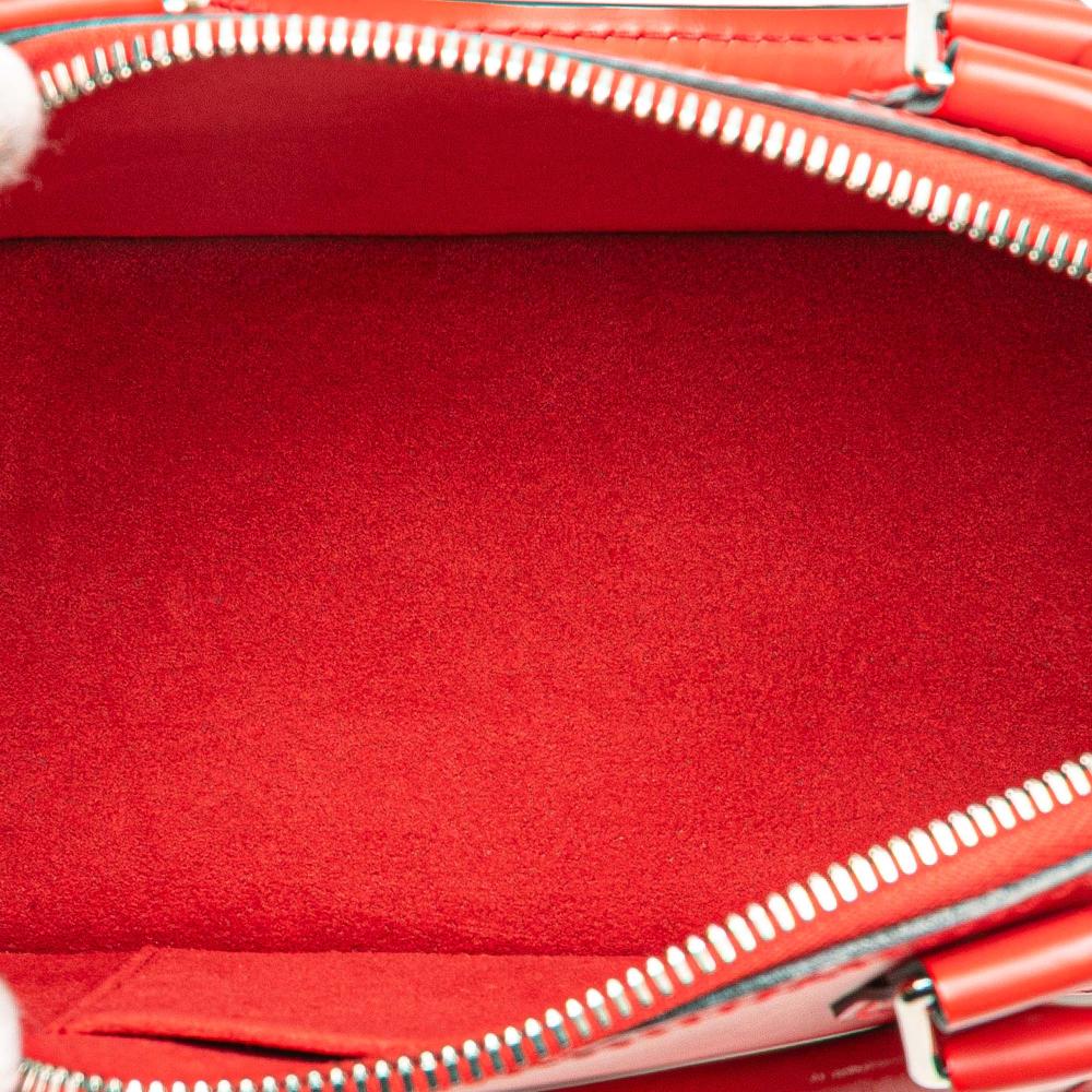 Louis Vuitton B Louis Vuitton Red Epi Leather Leather Epi Alma BB France