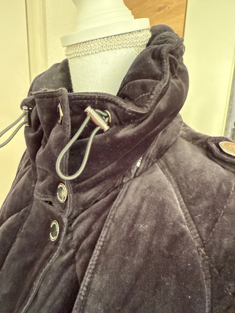 Burberry Velvet down jacket