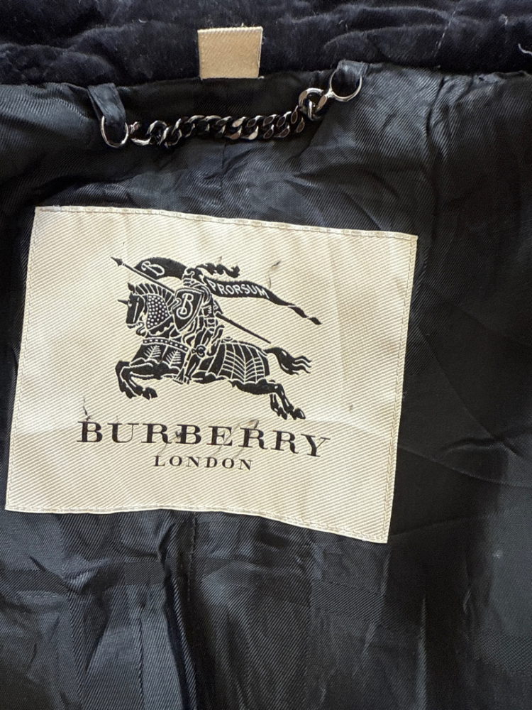 Burberry Velvet down jacket