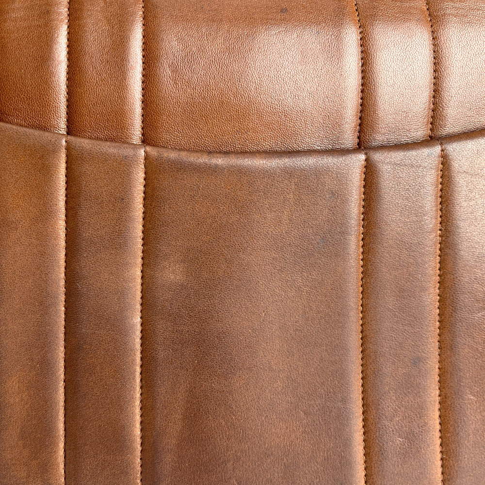 Chanel Mademoiselle Classic Flap Jumbo Lambskin Leather Shoulder Bag Brown