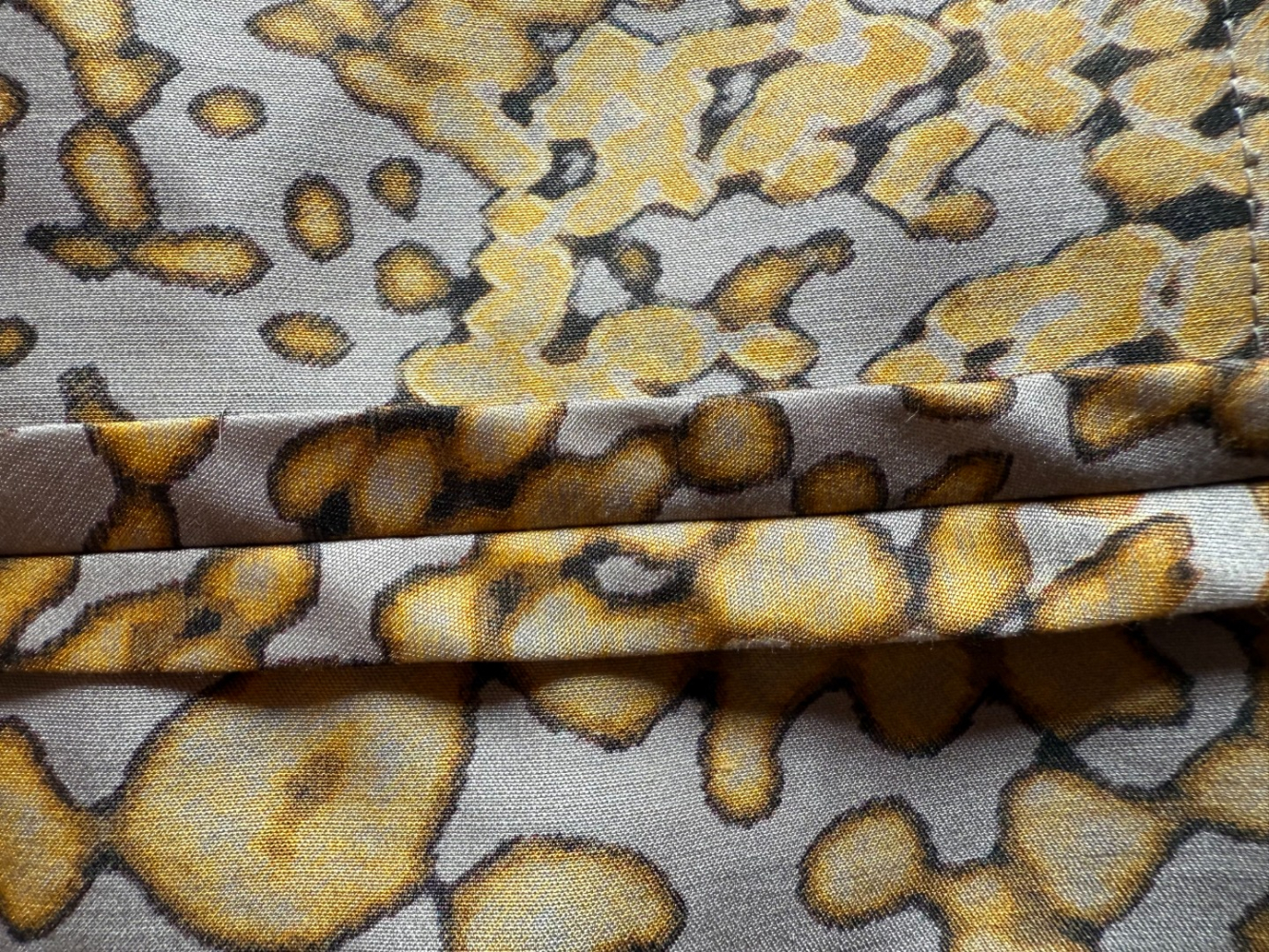 Escada Abstract print silk dress