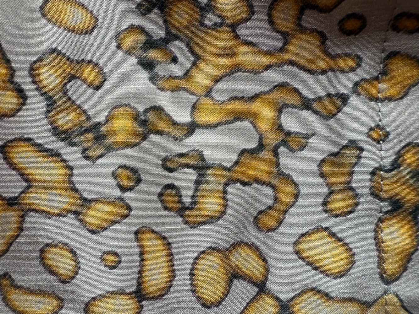 Escada Abstract print silk dress