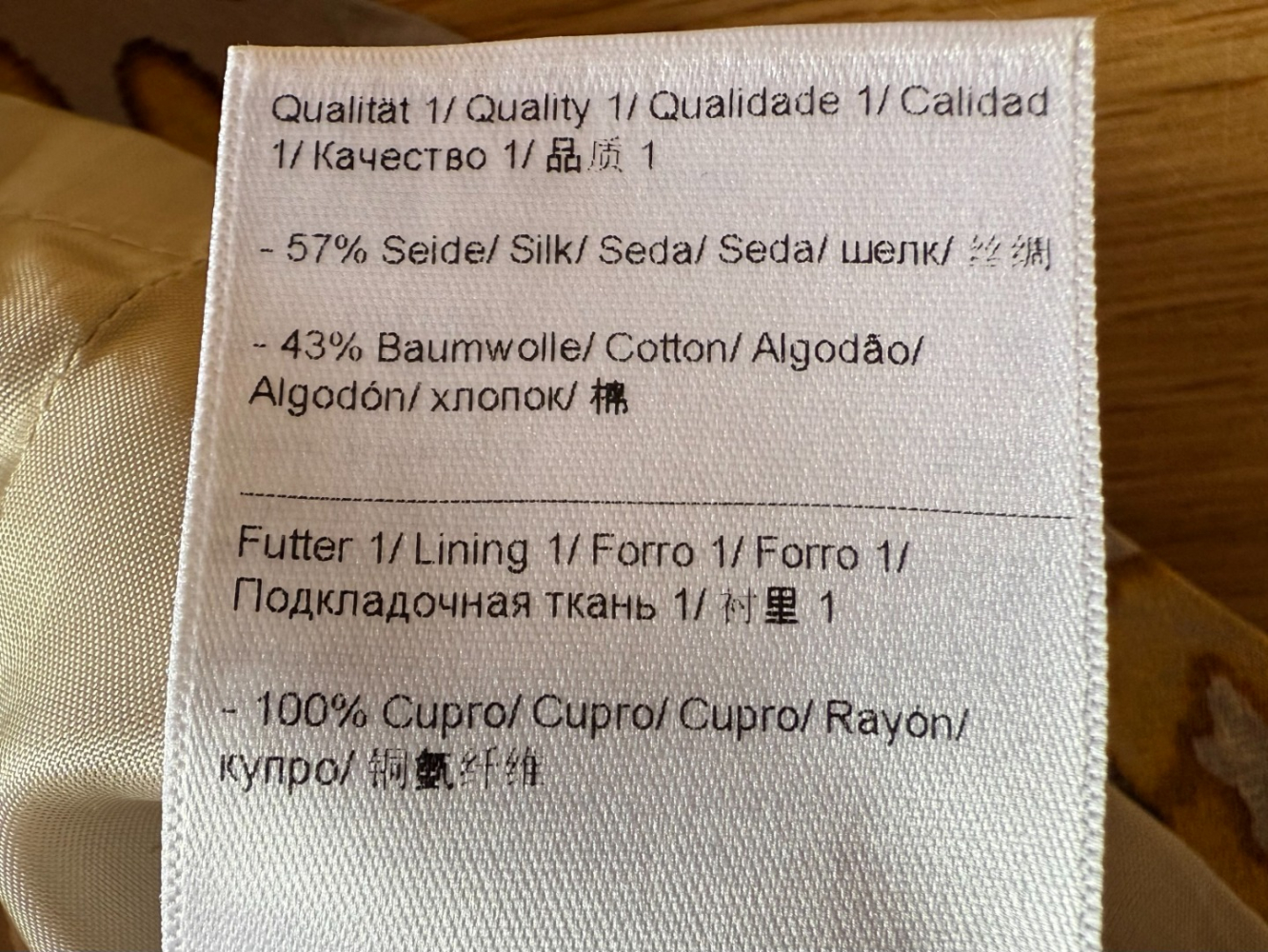 Escada Abstract print silk dress