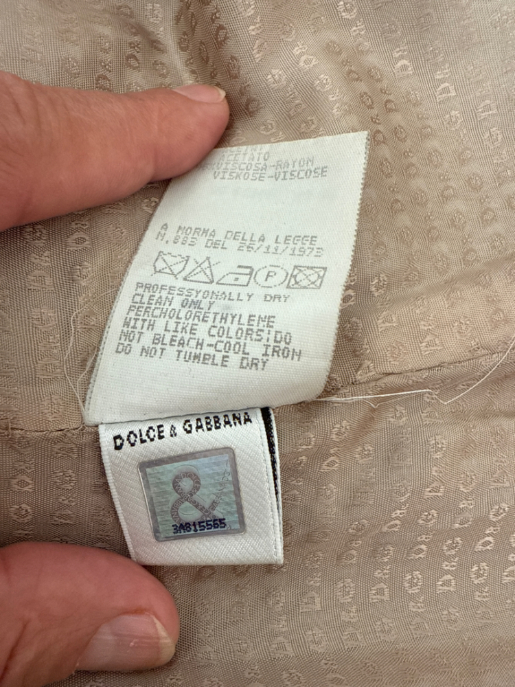 Dolce&Gabbana Mantel aus Wolle