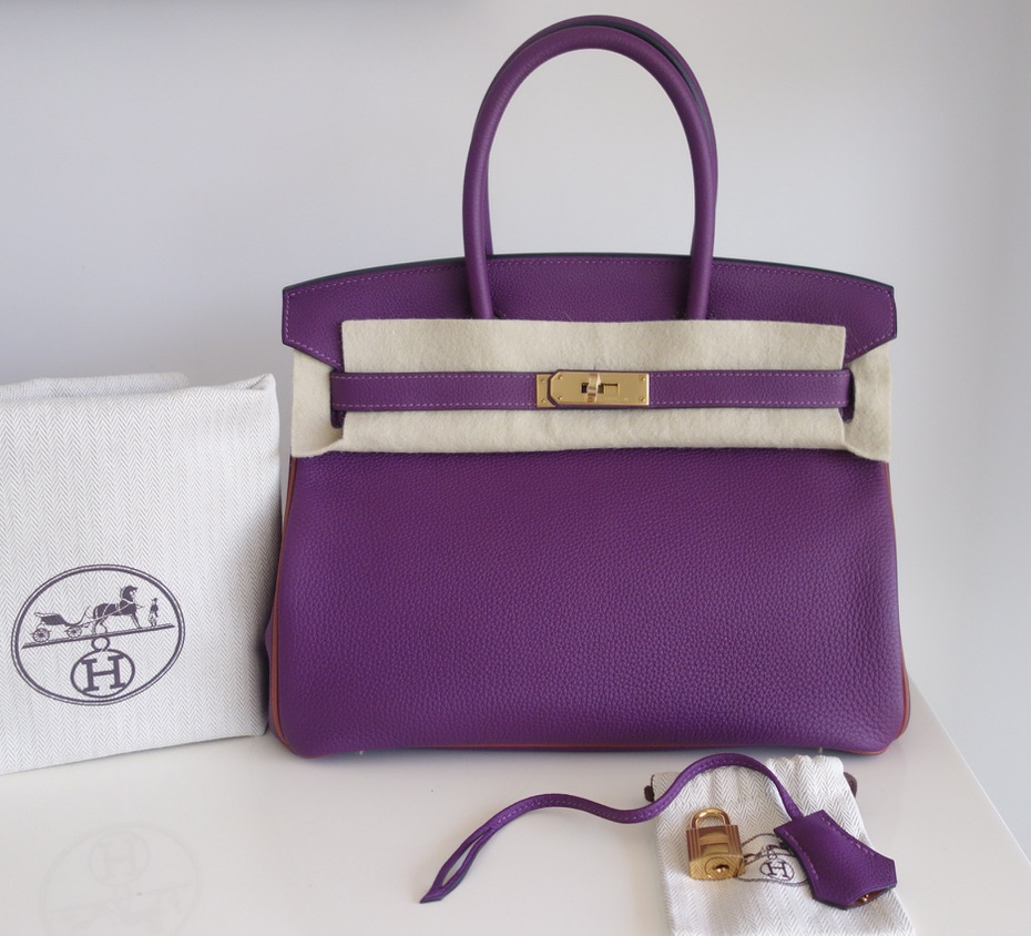 Hermès Hermes Birkin bag 30 anemone