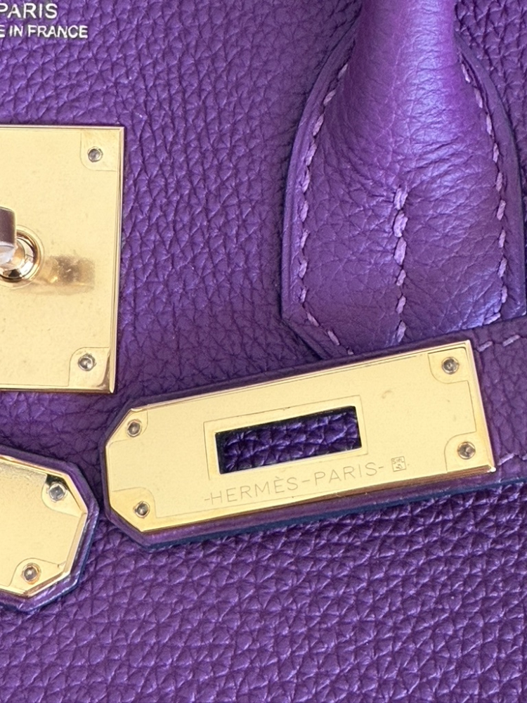 Hermès Hermes Birkin bag 30 anemone