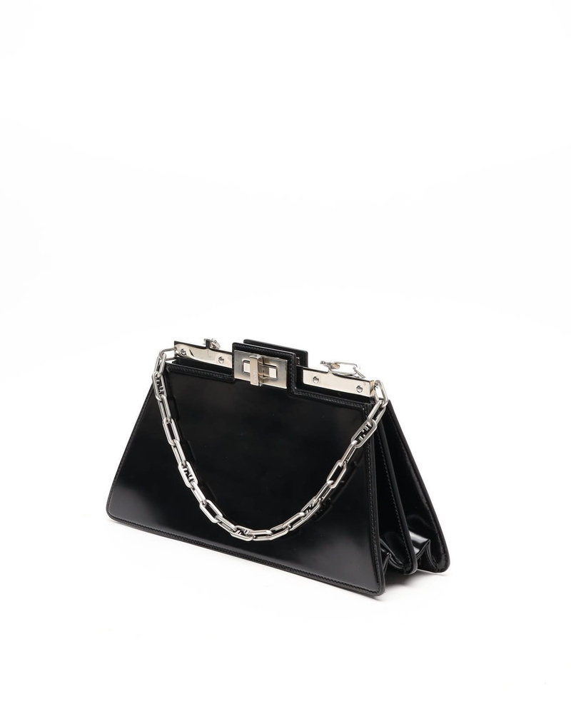 Fendi Medium Peekaboo Cut Chain Bag