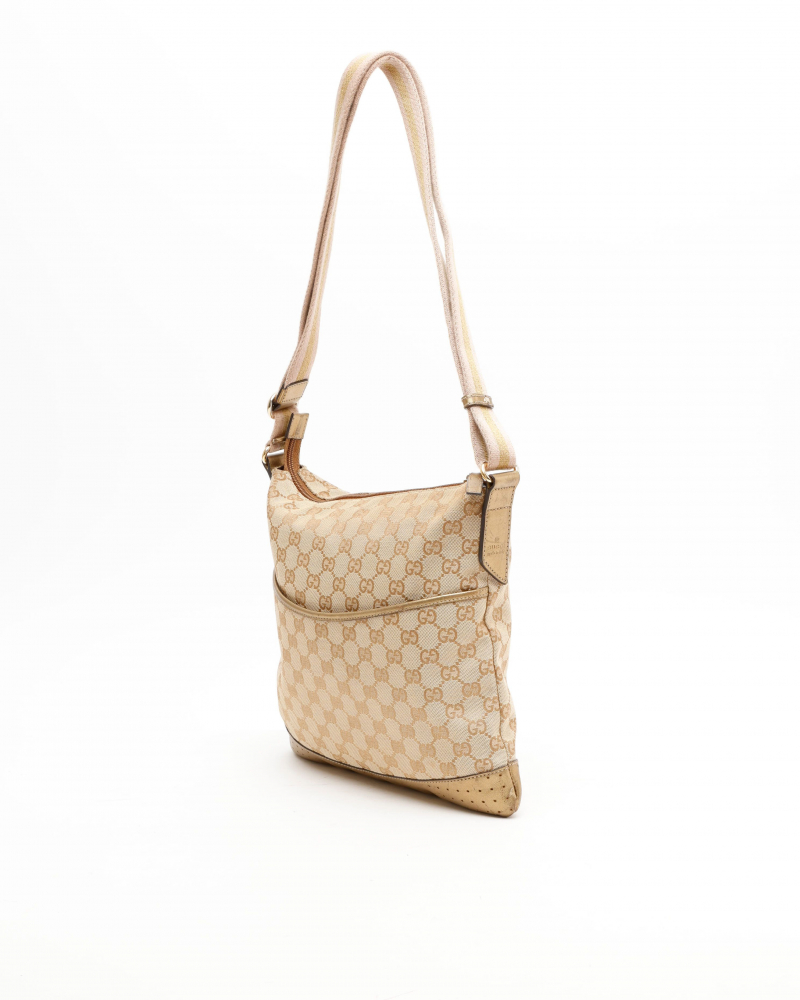 Gucci GG Web Messenger Bag