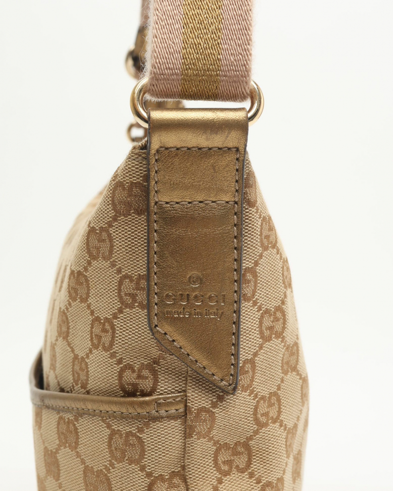Gucci GG Web Messenger Bag