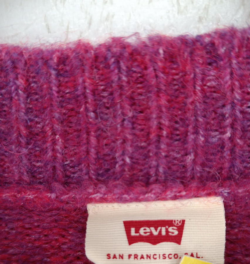 Levi's Ombré-Pullover aus Wollmischung