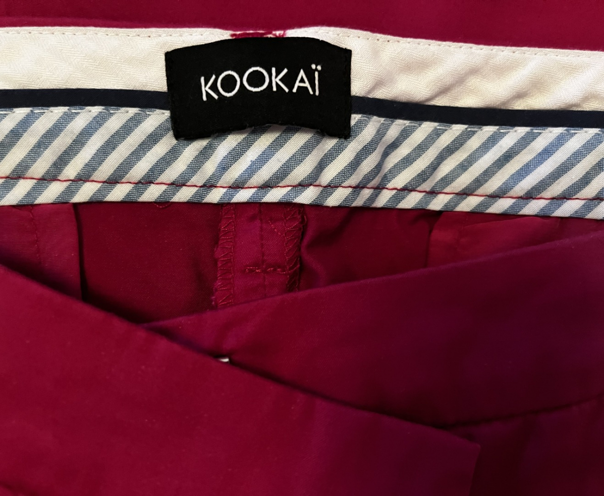 Kookai Pantalon chino magenta