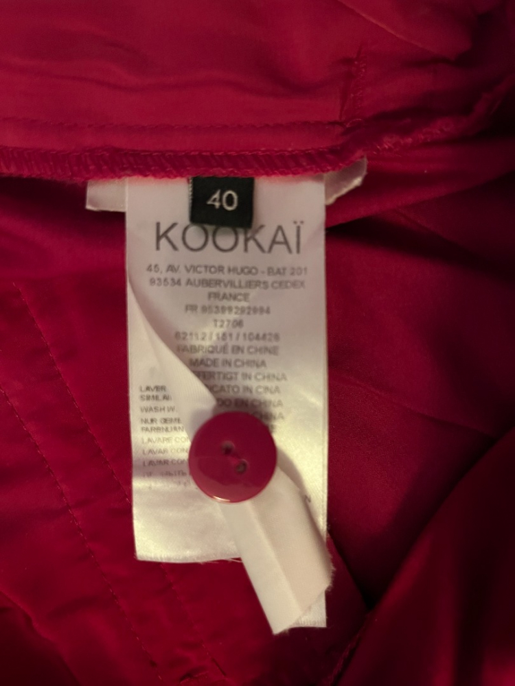 Kookai Pantalon chino magenta