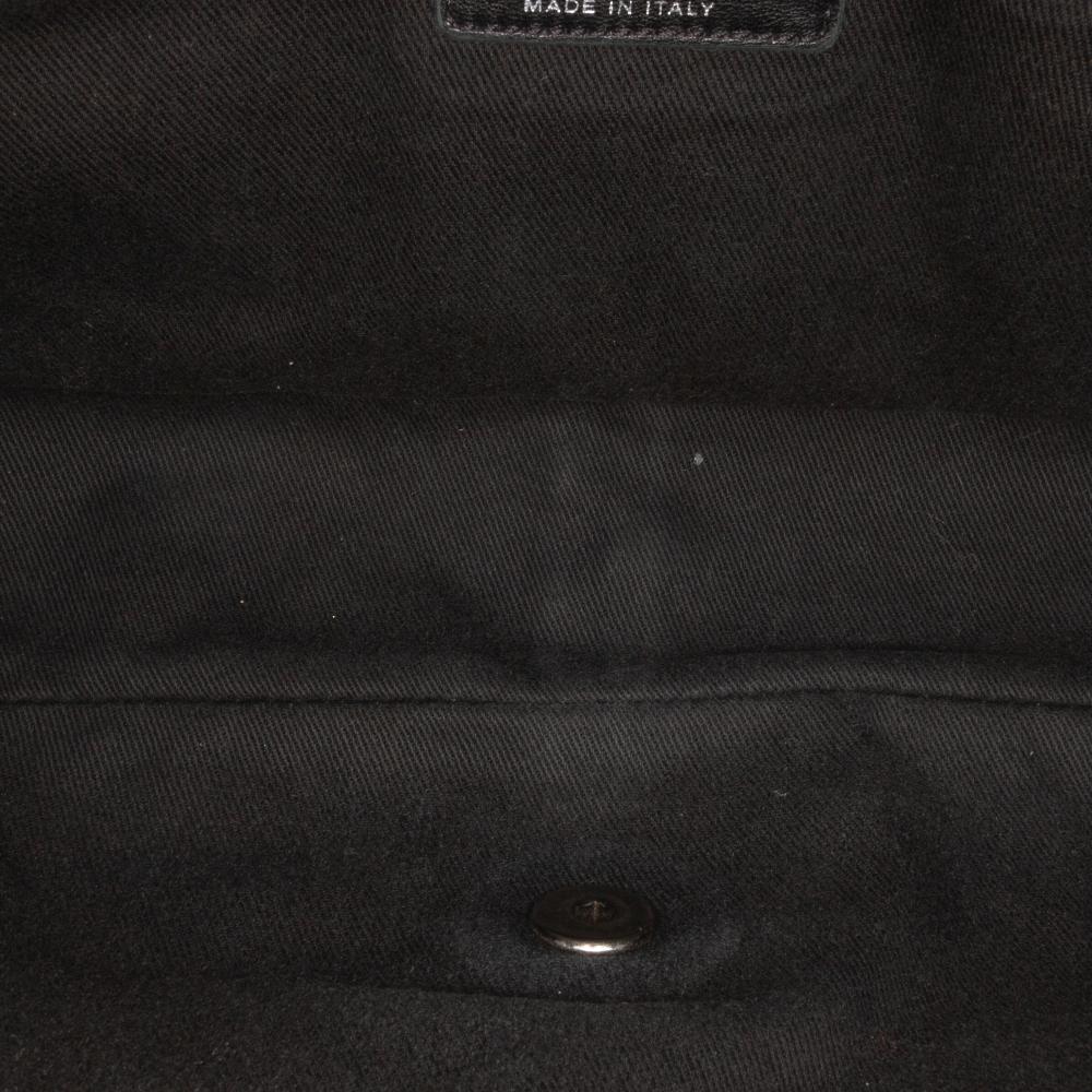 Chanel B Chanel Blue Dark Blue Caviar Leather Leather Jumbo Quilted Iridescent Caviar Easy Flap Italy